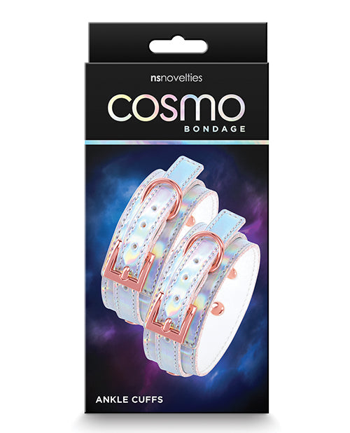 Cosmo Bondage Ankle Cuffs - Rainbow Adult Toy Box