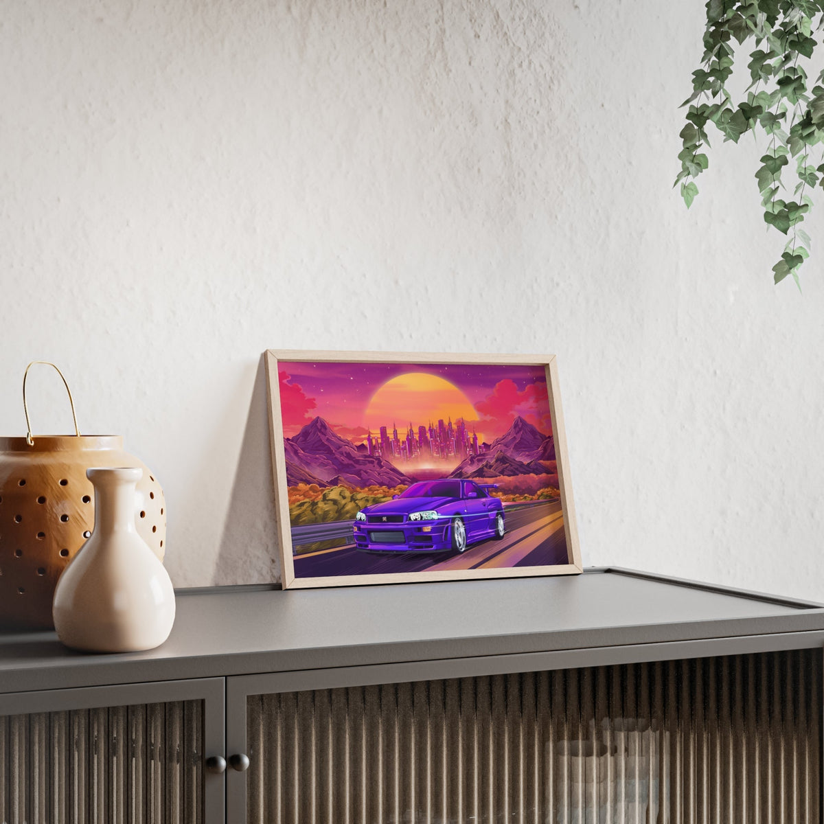 Nissan Skyline GT-R Poster Desksmith
