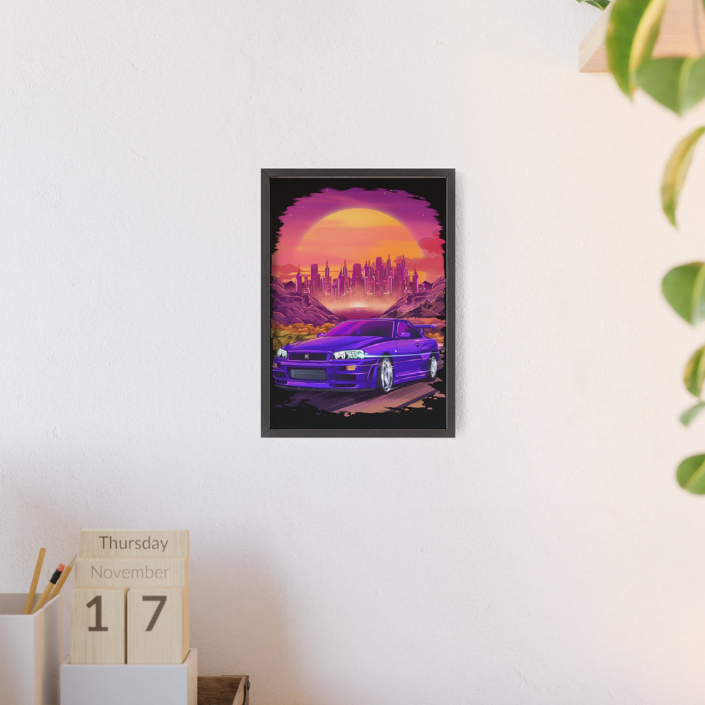 Nissan Skyline GT-R Poster Desksmith