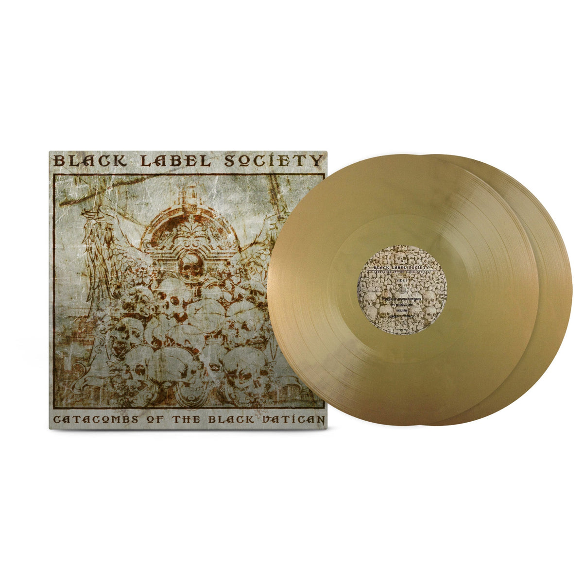 Black Label Society - Catacombs of the Black Vatican on Gold Double Vinyl MNRK Heavy