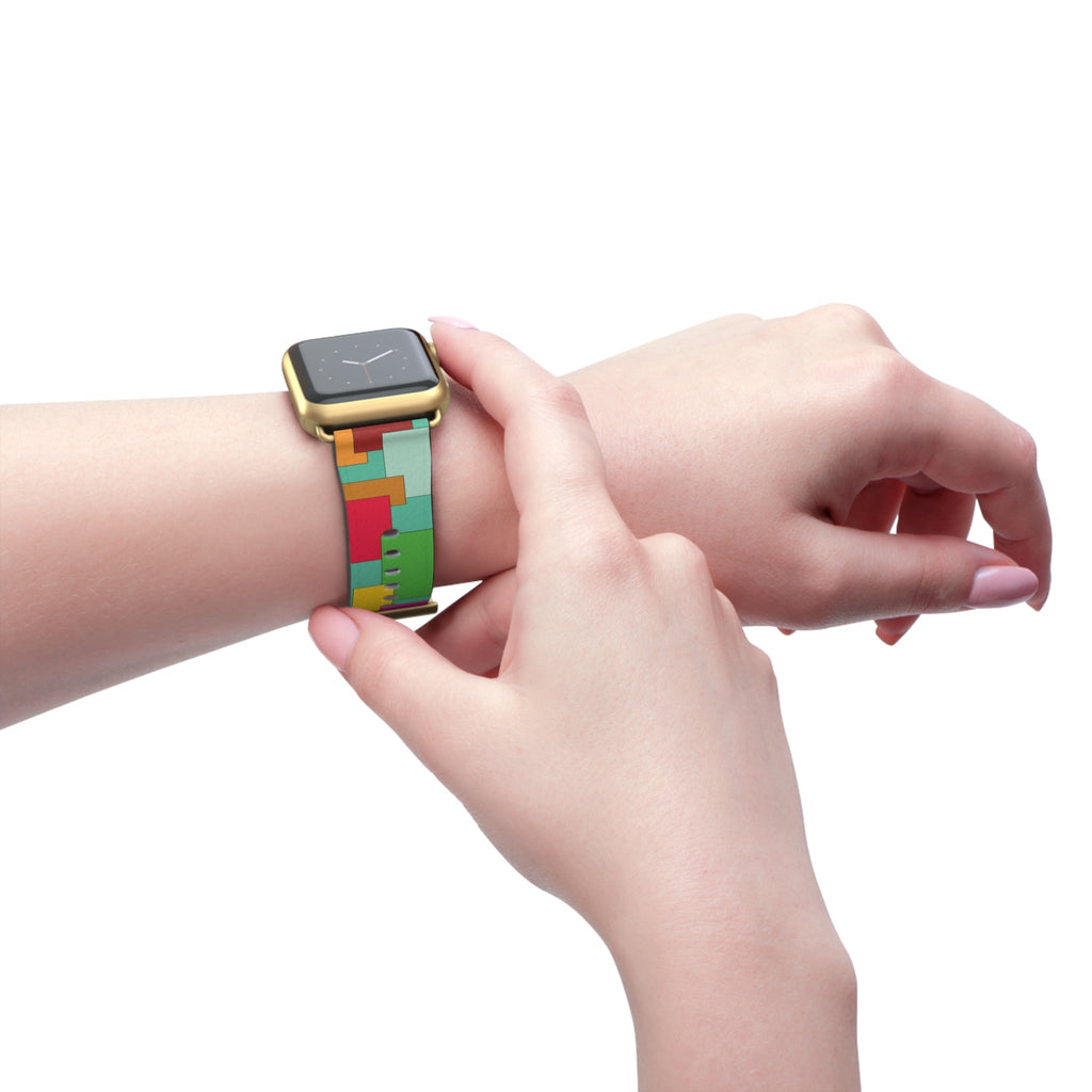 Squares and Rectangles Watch Band Desksmith