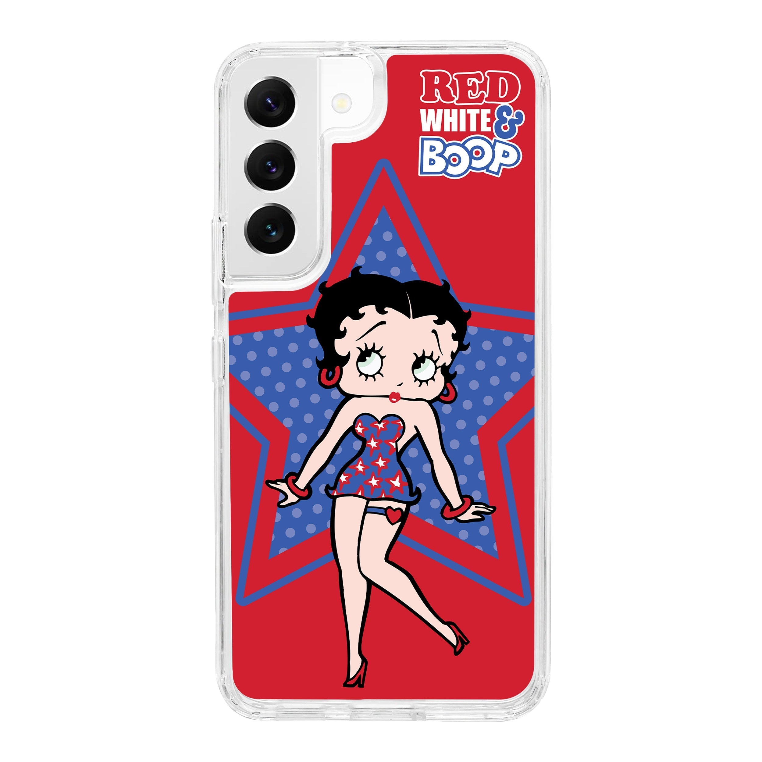 Betty Boop Red White & Boop HD Samsung Galaxy S24 Phone Case Affinity Bands