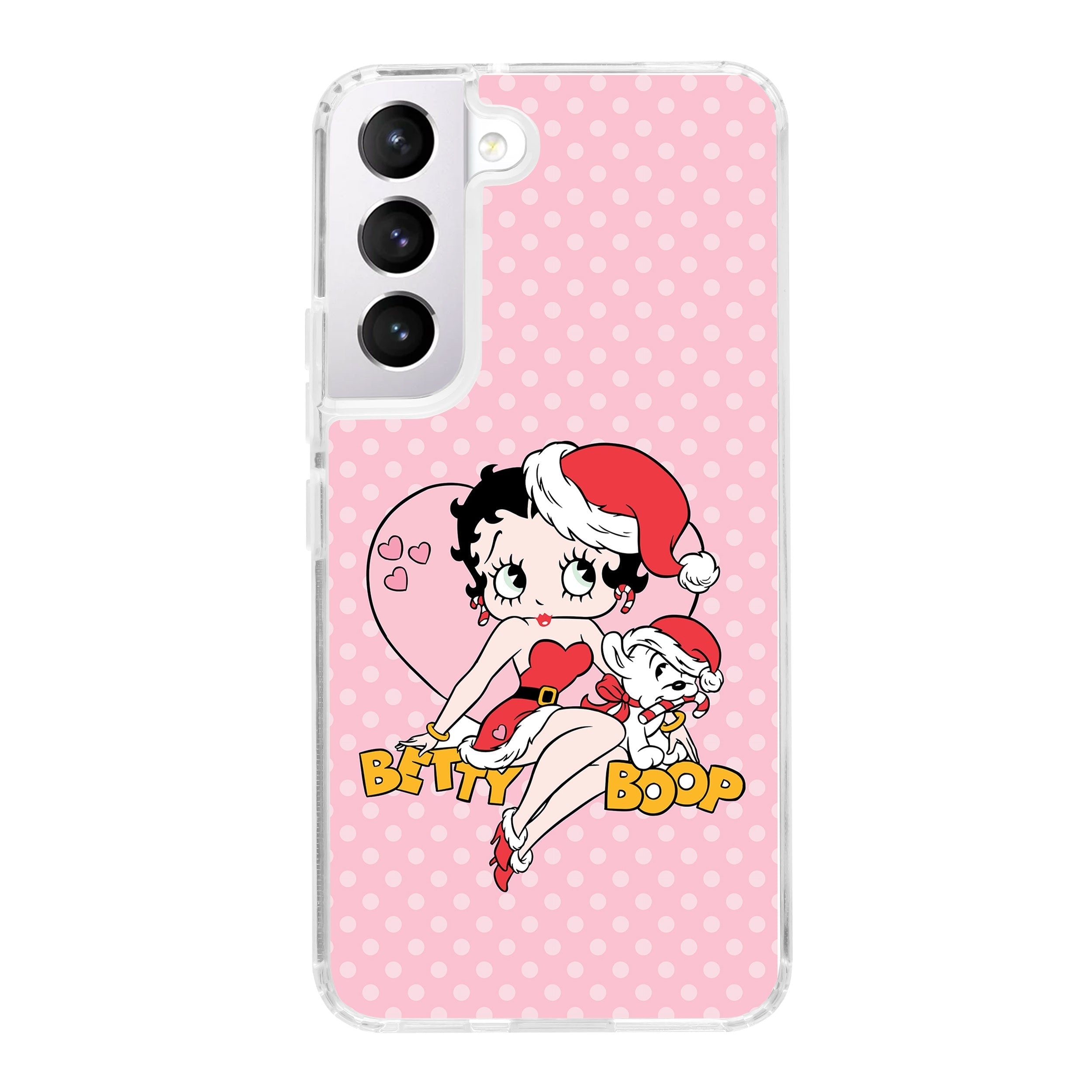 Betty Boop Happy Holidays HD Samsung Galaxy S24 Phone Case Affinity Bands