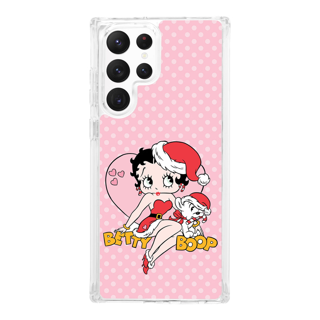 Betty Boop Happy Holidays HD Samsung Galaxy S24 Phone Case Affinity Bands