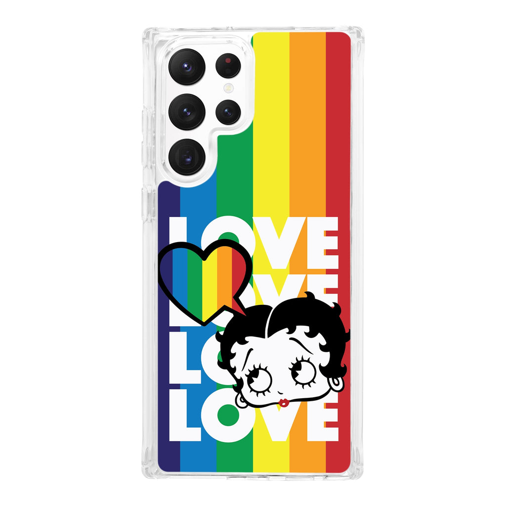 Betty Boop Pride HD Samsung Galaxy S24 Phone Case Affinity Bands