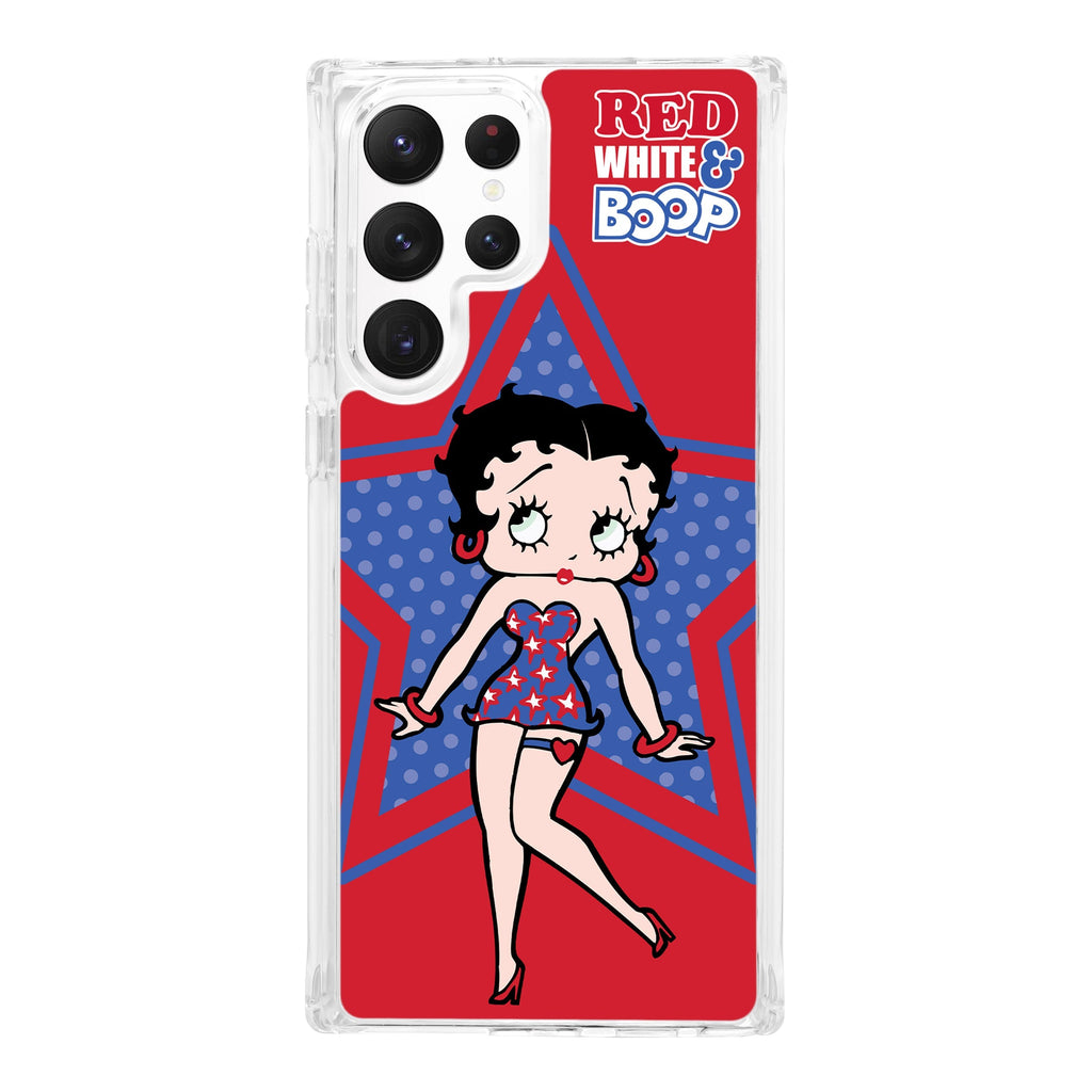 Betty Boop Red White & Boop HD Samsung Galaxy S24 Phone Case Affinity Bands