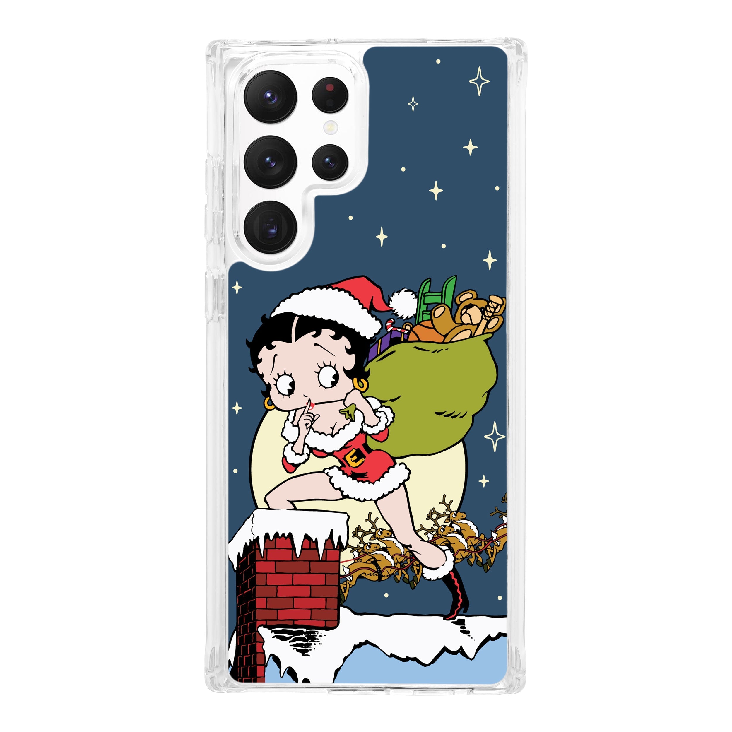 Betty Boop Christmas HD Samsung Galaxy S24 Phone Case Affinity Bands