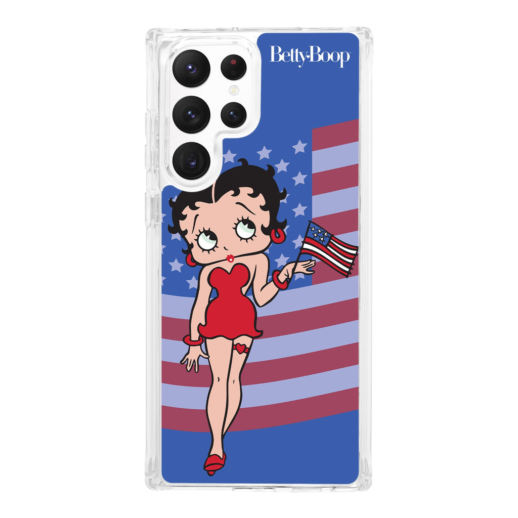 Betty Boop Red White & Boop HD Samsung Galaxy S24 Phone Case Affinity Bands