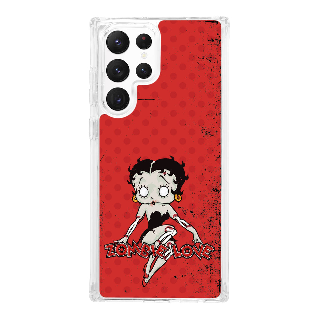 Betty Boop Zombie Love HD Samsung Galaxy S24 Phone Case Affinity Bands
