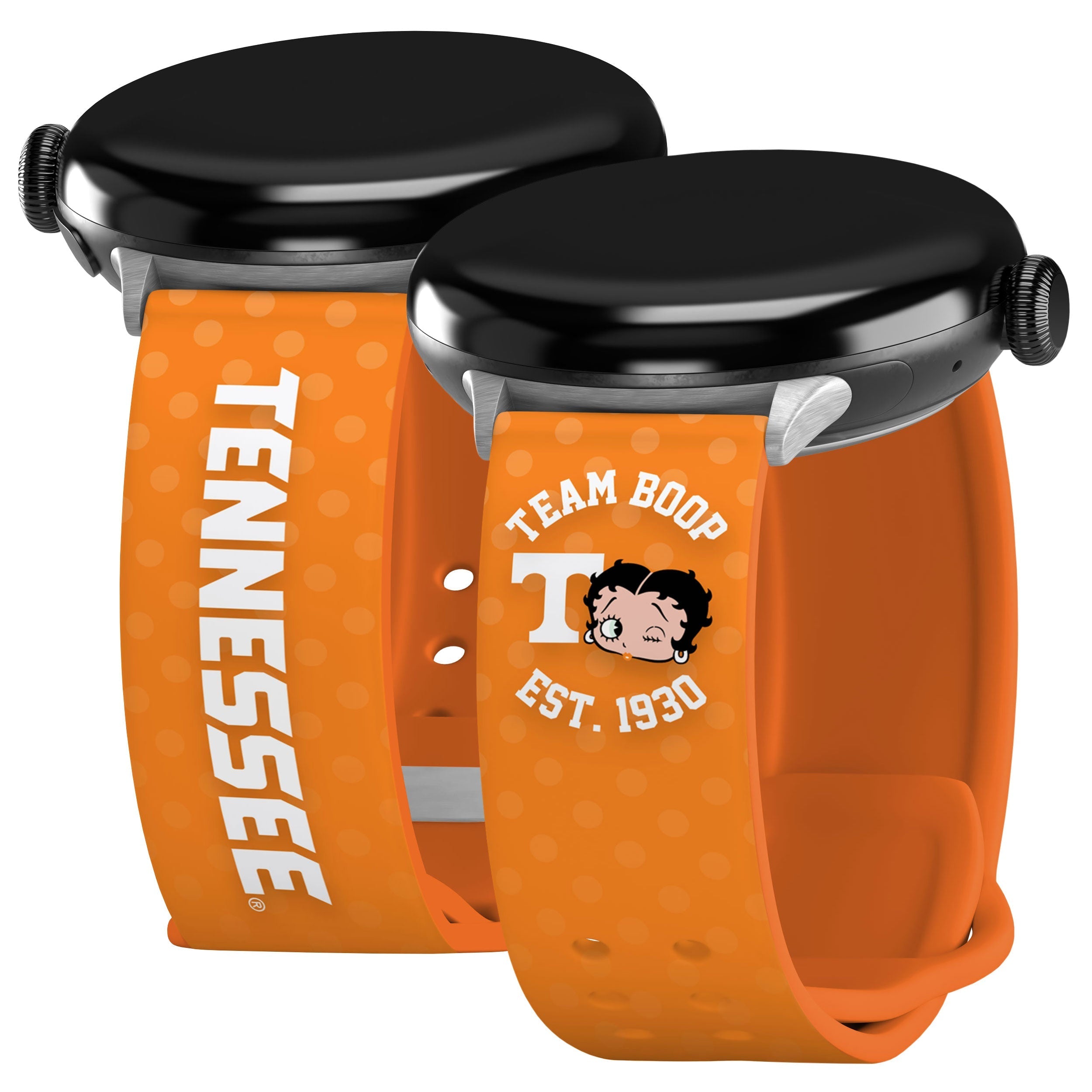 Tennessee Volunteers X Betty Boop HD Google Pixel Watch Band Affinity Bands