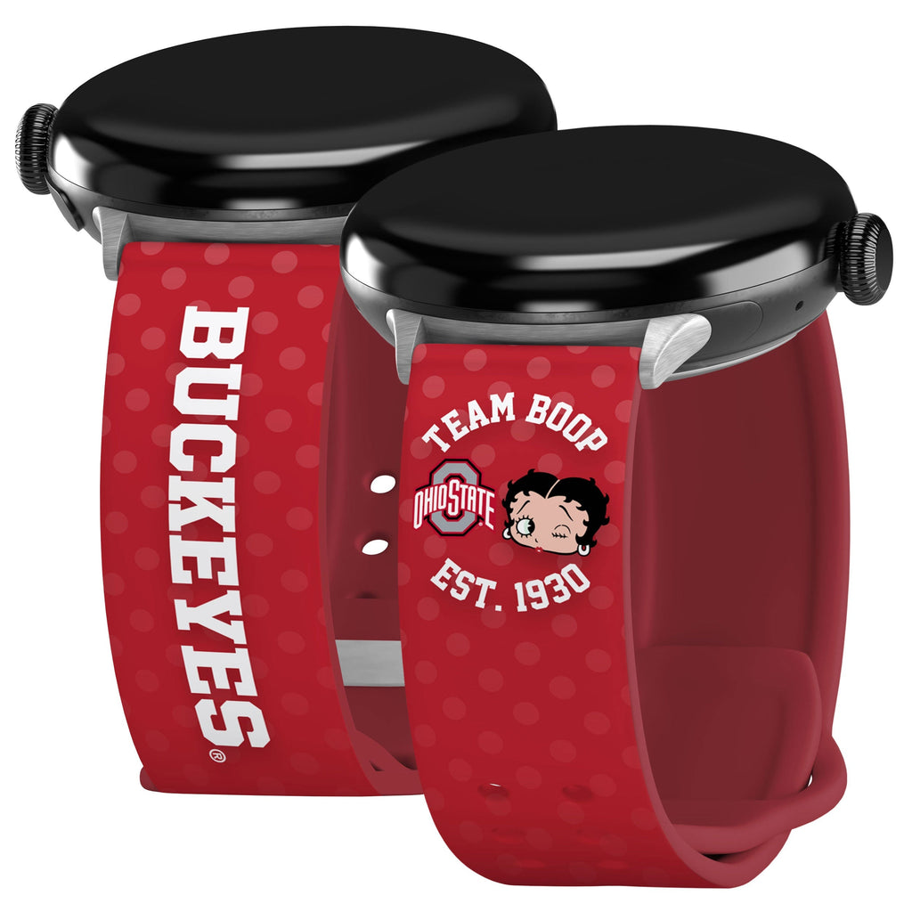 Ohio State Buckeyes X Betty Boop HD Google Pixel Watch Band Affinity Bands