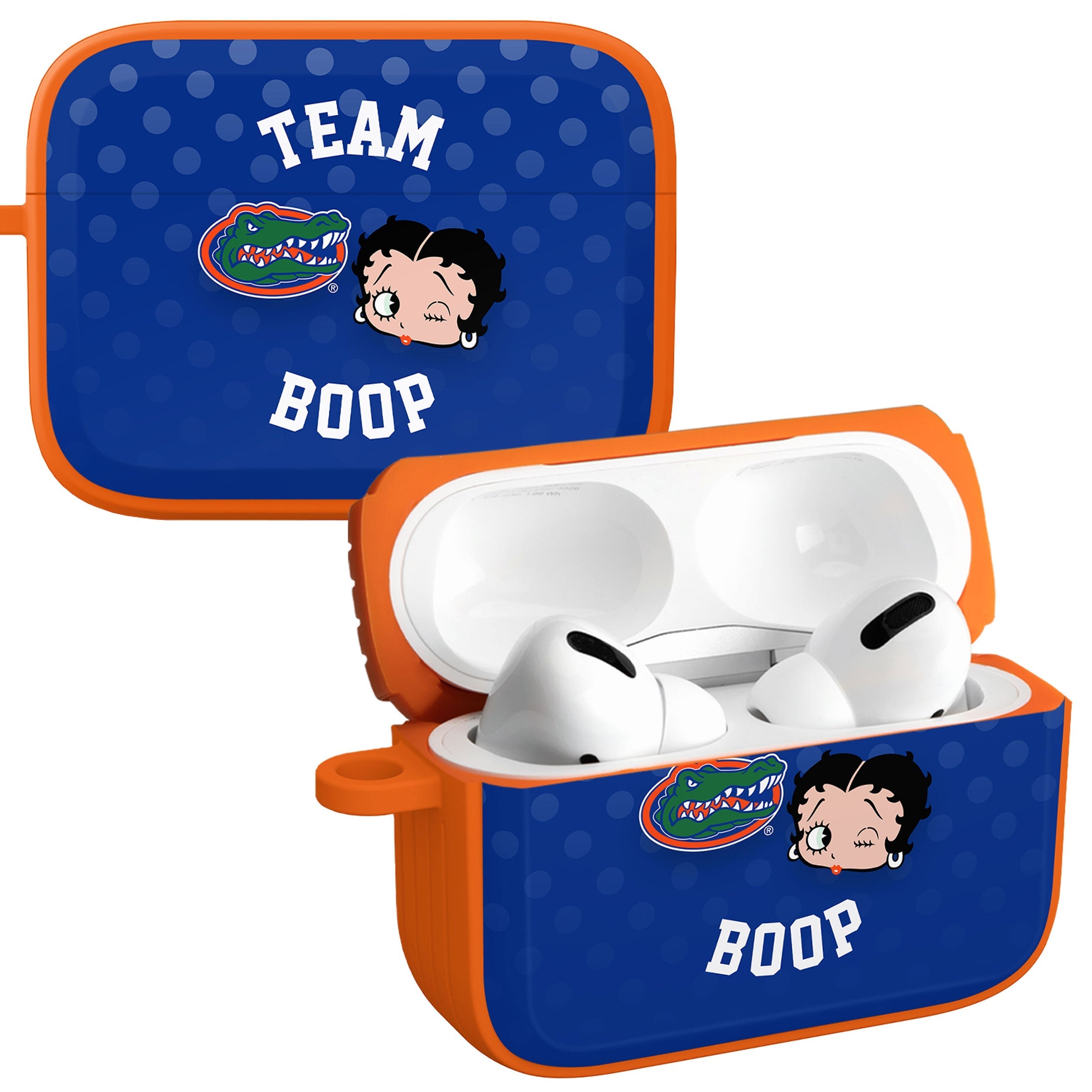 Florida Gators X Betty Boop HDX Apple AirPods Pro 1 & 2 Case Cover Affinity Bands