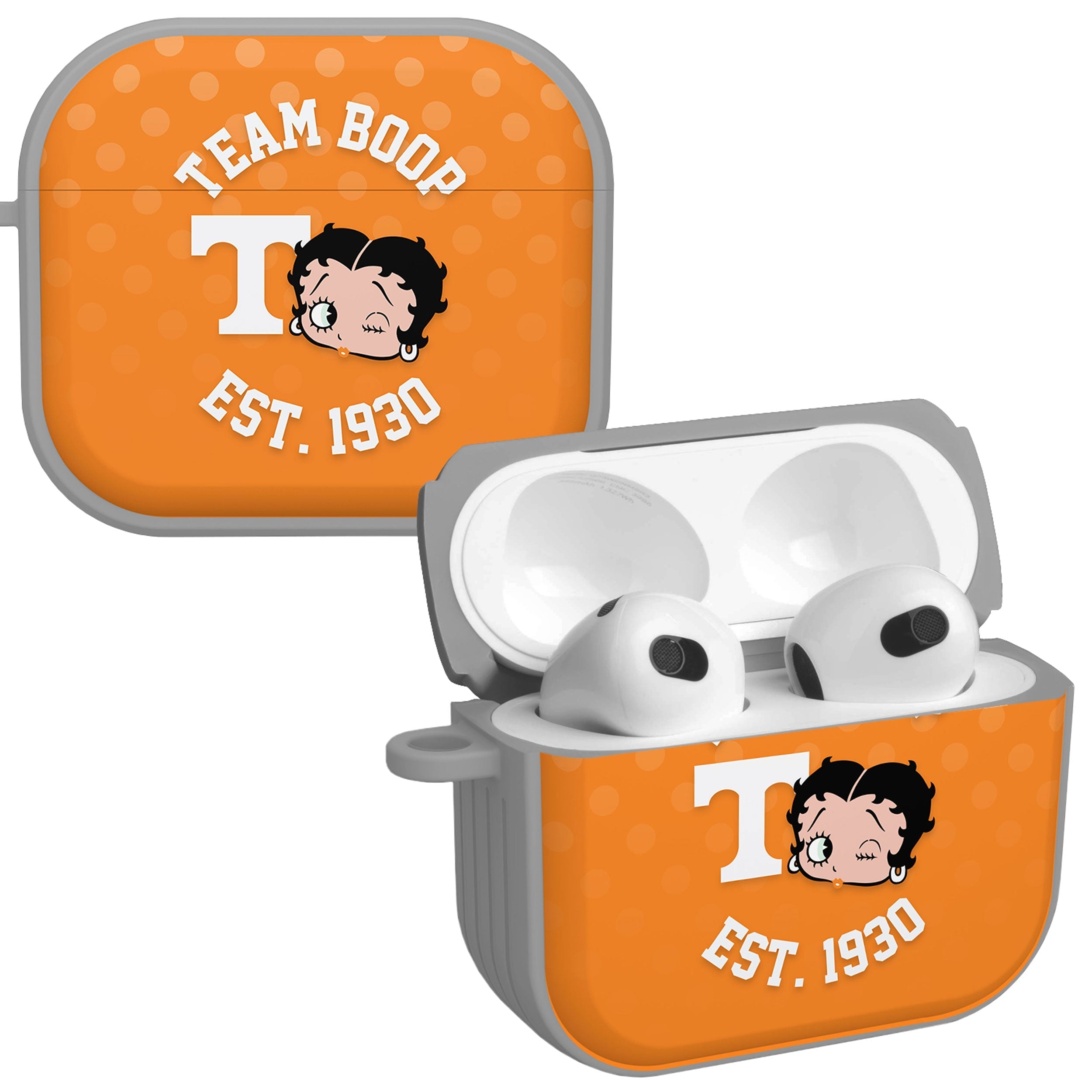 Tennessee Volunteers X Betty Boop HDX Apple AirPods Gen 3 Case Cover Affinity Bands
