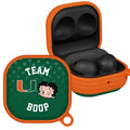 Miami Hurricanes X Betty Boop HDX Samsung Galaxy Buds Pro & Buds Live Case Cover Affinity Bands
