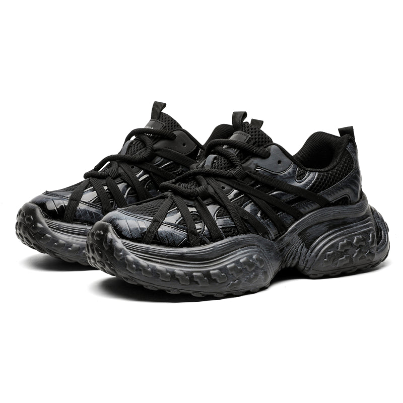 S8888 Black Tire Sneakers Niepce