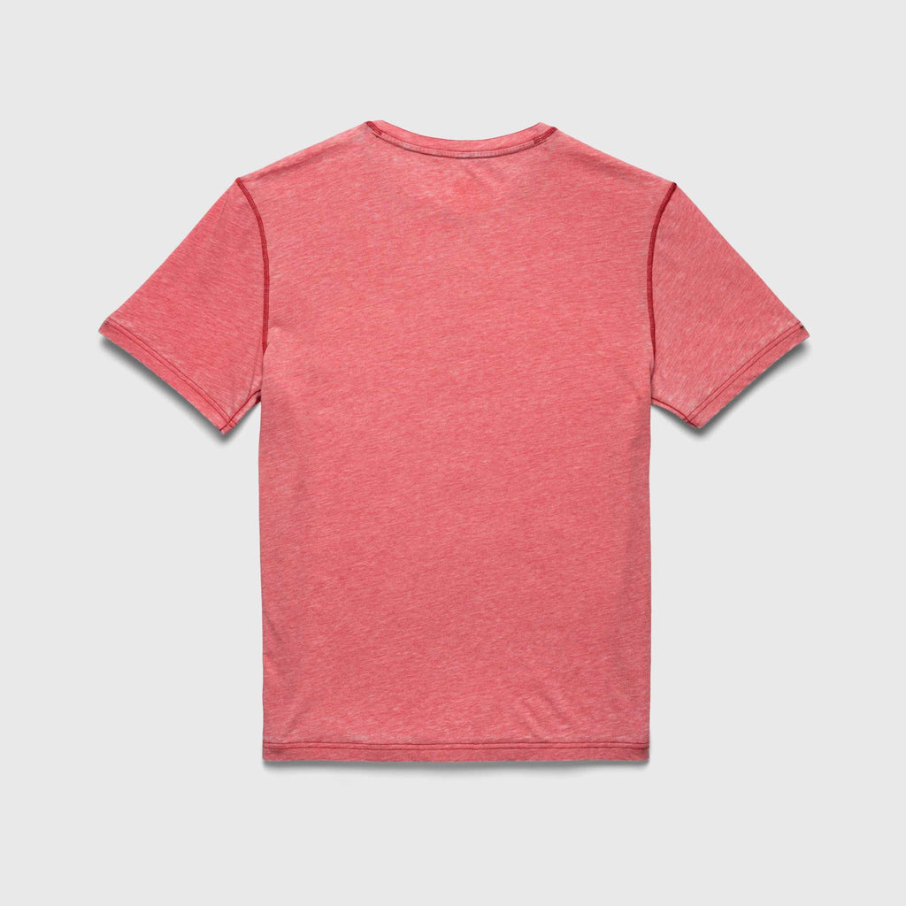 Sean Burnout Henley - Mineral Red Surfside Supply Co.