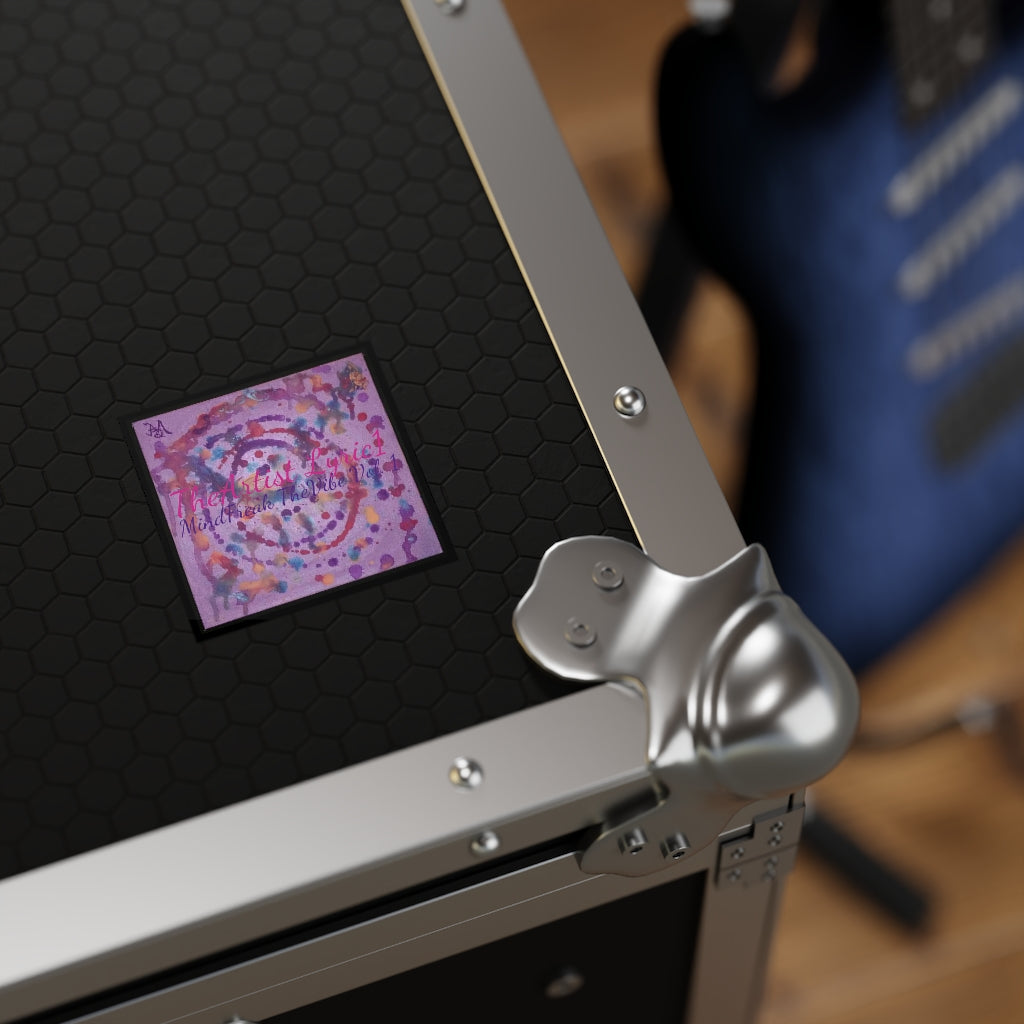 Copy of MindFreak TheVibe Vol. 1 (Album Art) Laminate Stickers, Square