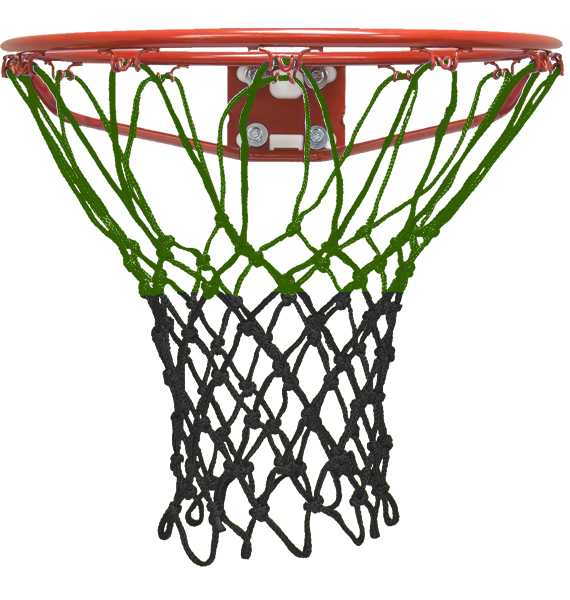 Krazy Netz Double-UP Dual Color Customized Heavy Duty Basketball Rim Net Krazy Netz & Patchez