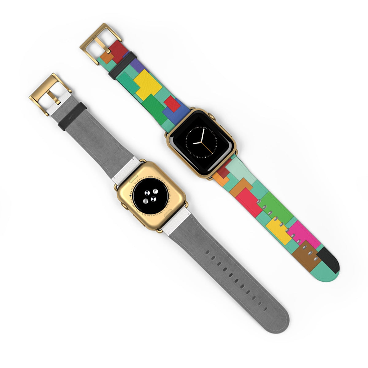 Squares and Rectangles Watch Band Desksmith