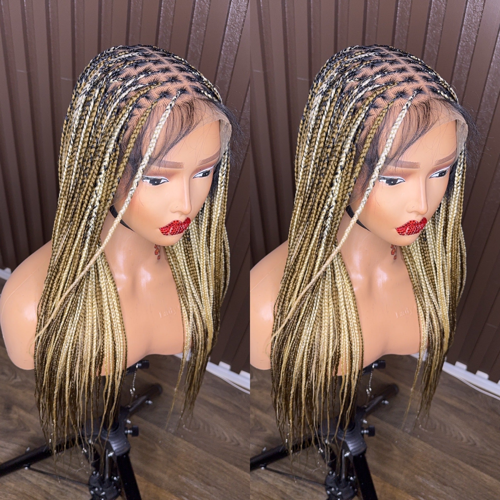 22 inches 613/27 knotless braided wig HOL stores