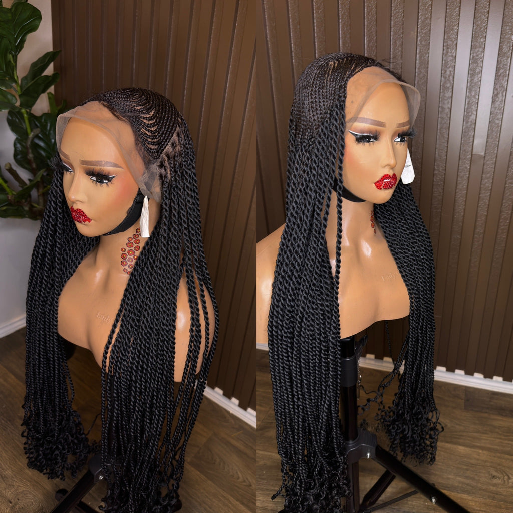 Wig vee twist braided wig HOL stores