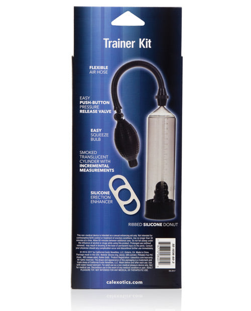 Apollo Trainer Kit Penis Pump - Black Adult Toy Box