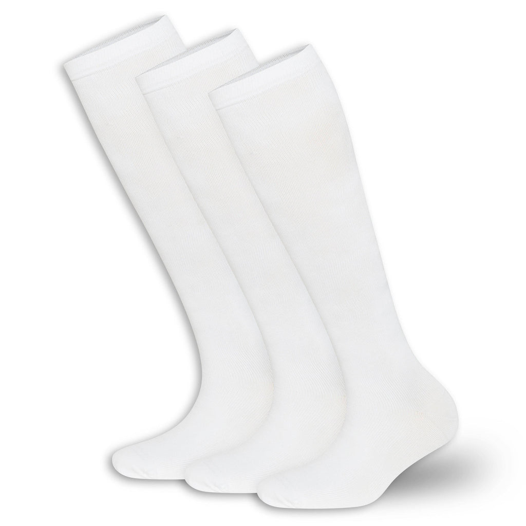Compression Socks for Men & Women 3-Pack (15-20mmHg) Bambooven