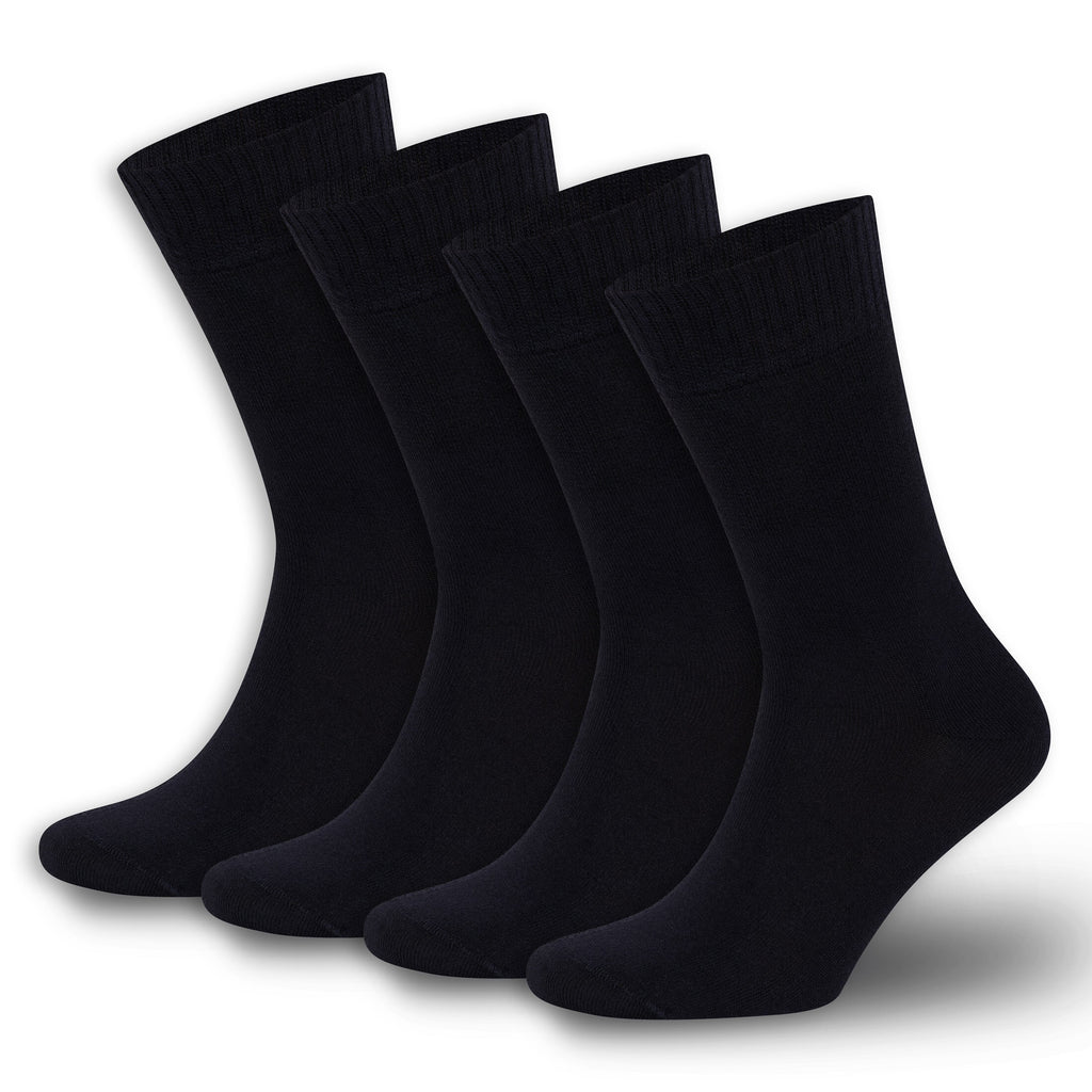 Men’s & Women’s Bamboo Diabetic Crew Socks 4-Pack Bambooven