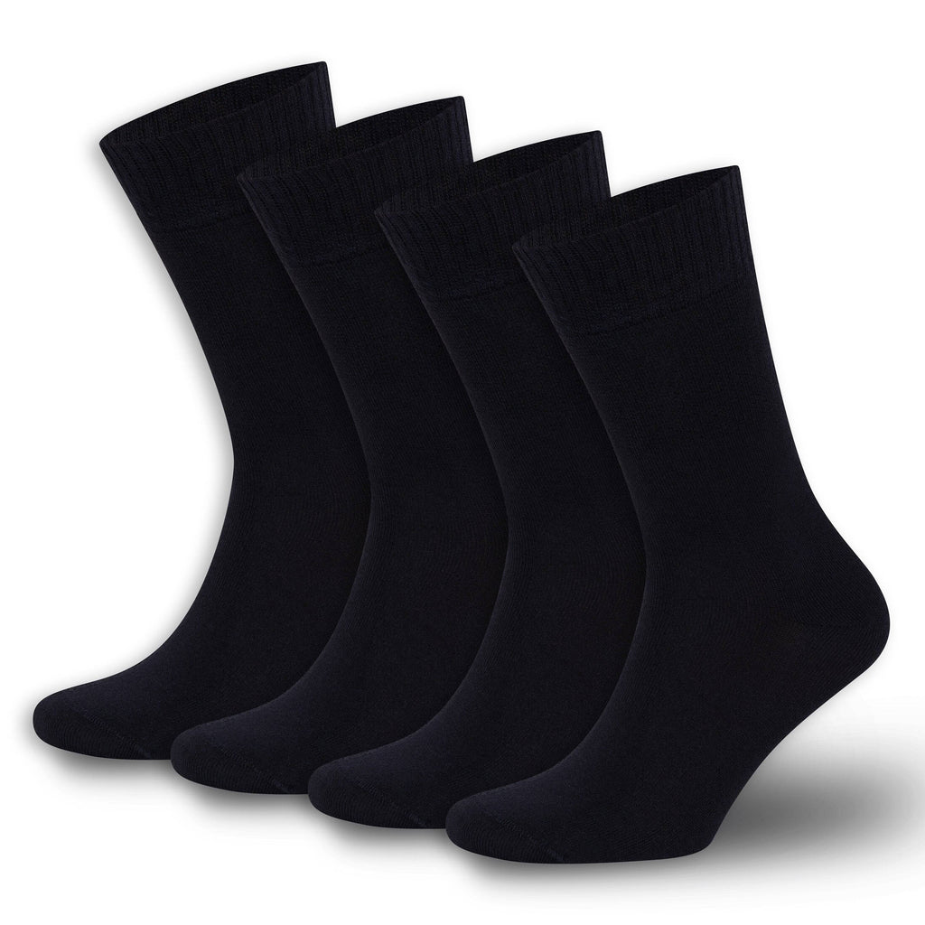 Men’s & Women’s Bamboo Diabetic Crew Socks 4-Pack Bambooven