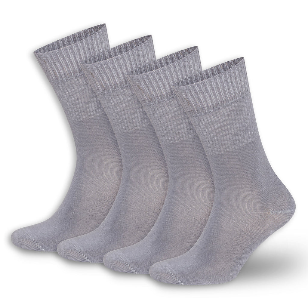 Men’s & Women’s Bamboo Diabetic Crew Socks 4-Pack Bambooven