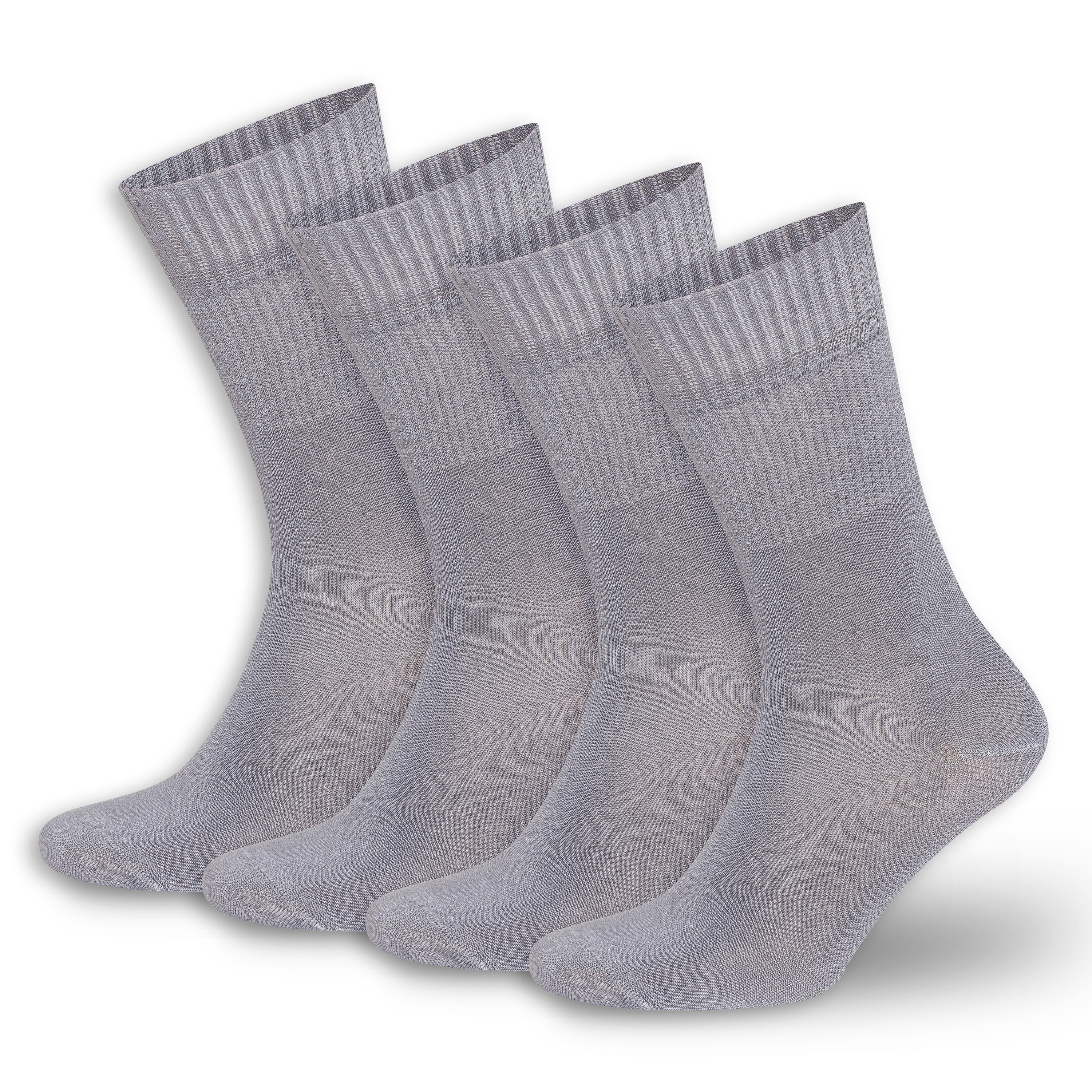 Men’s & Women’s Bamboo Diabetic Crew Socks 4-Pack Bambooven