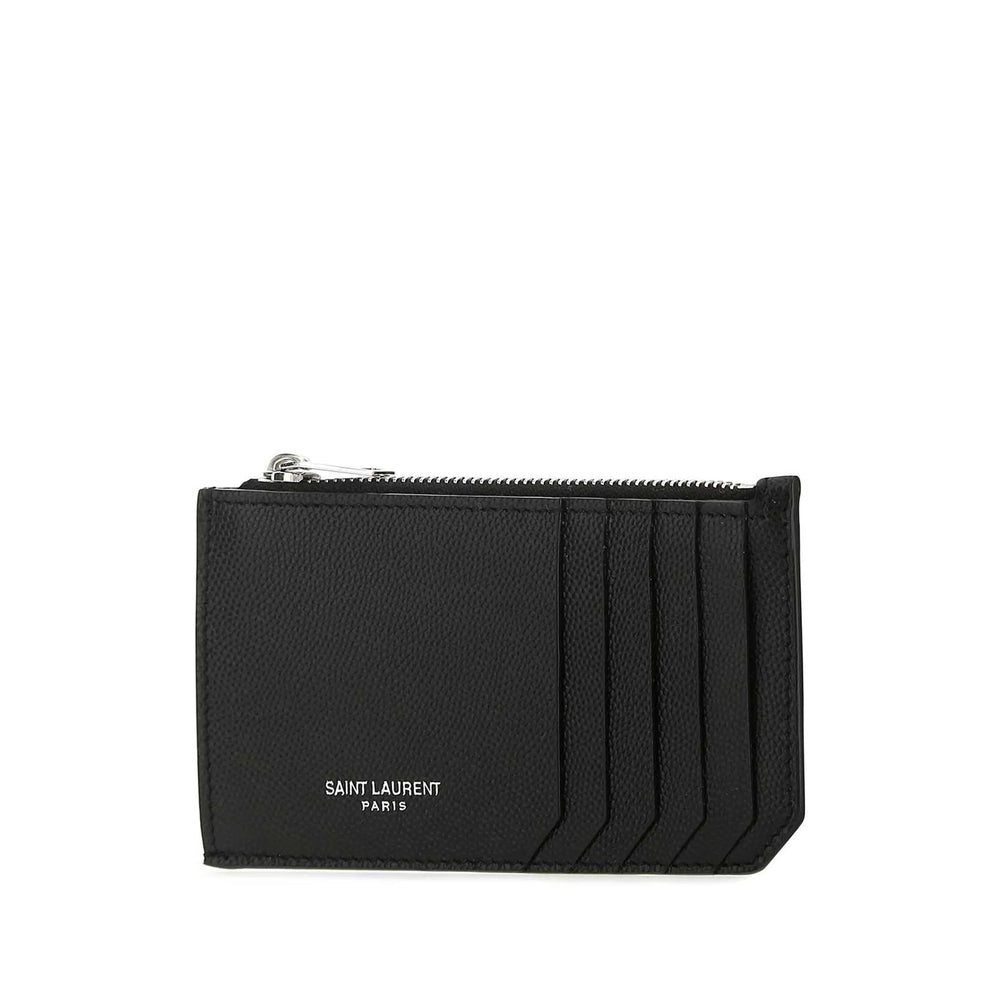 Saint Laurent Black Wallets & Cardholders Men Luosophy