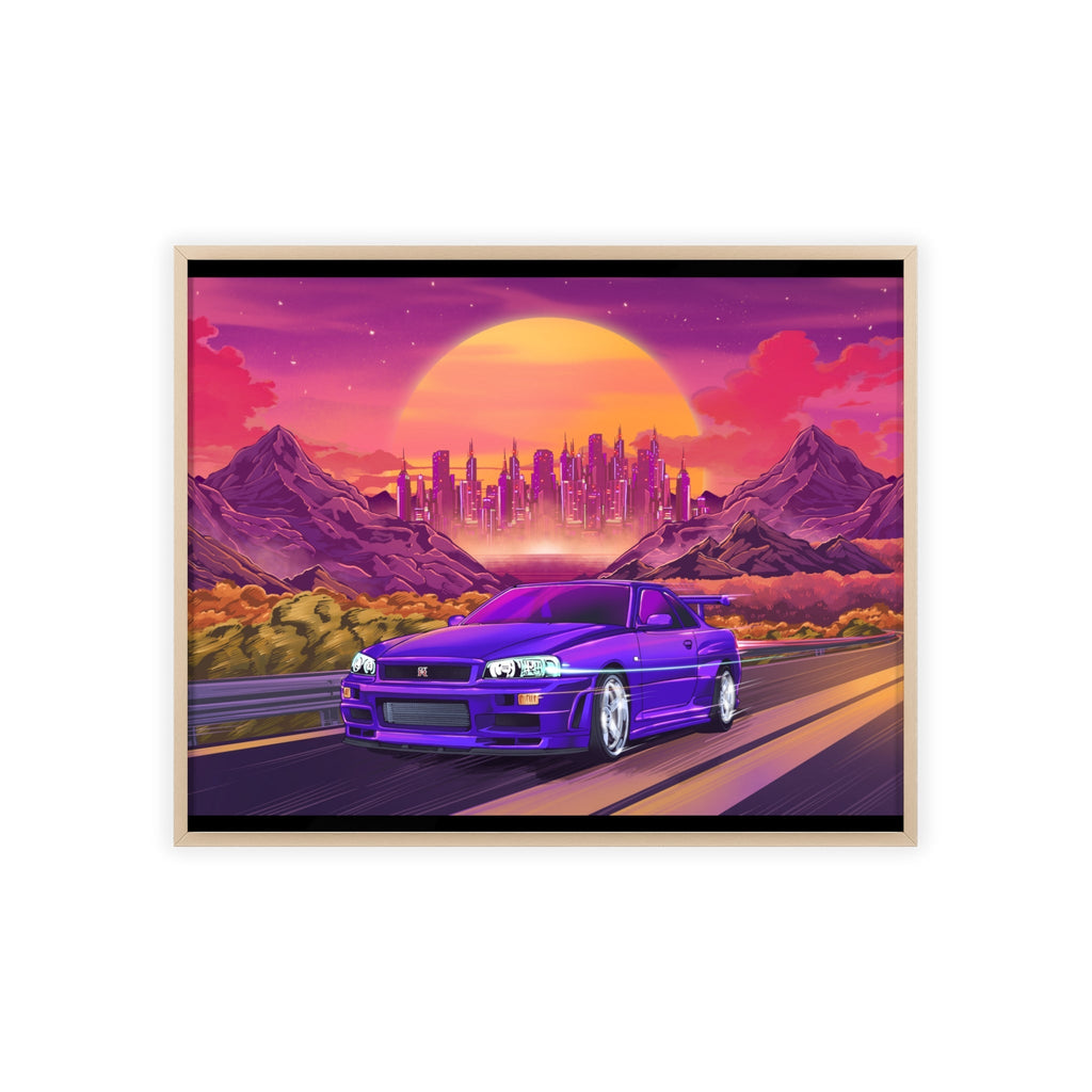 Nissan Skyline GT-R Poster Desksmith