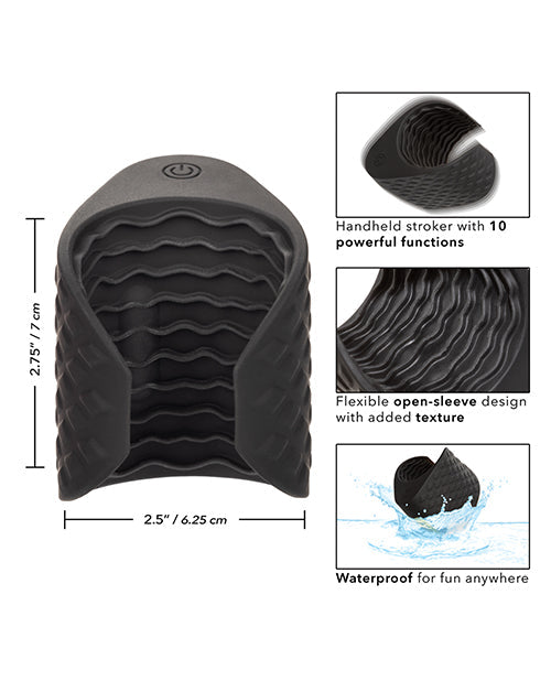 Boundless Grip Stroker - Black Adult Toy Box