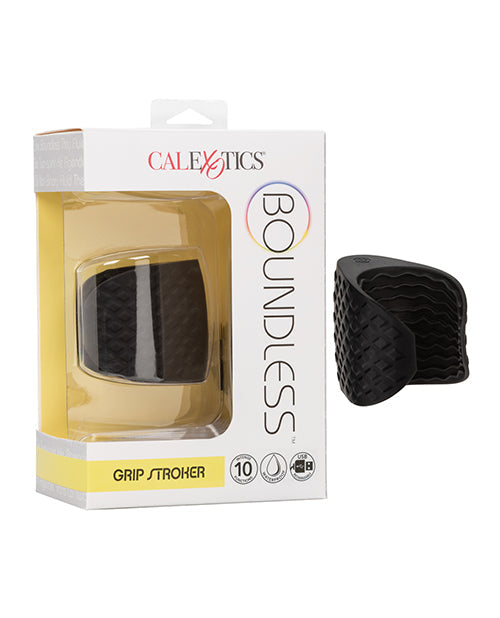 Boundless Grip Stroker - Black Adult Toy Box