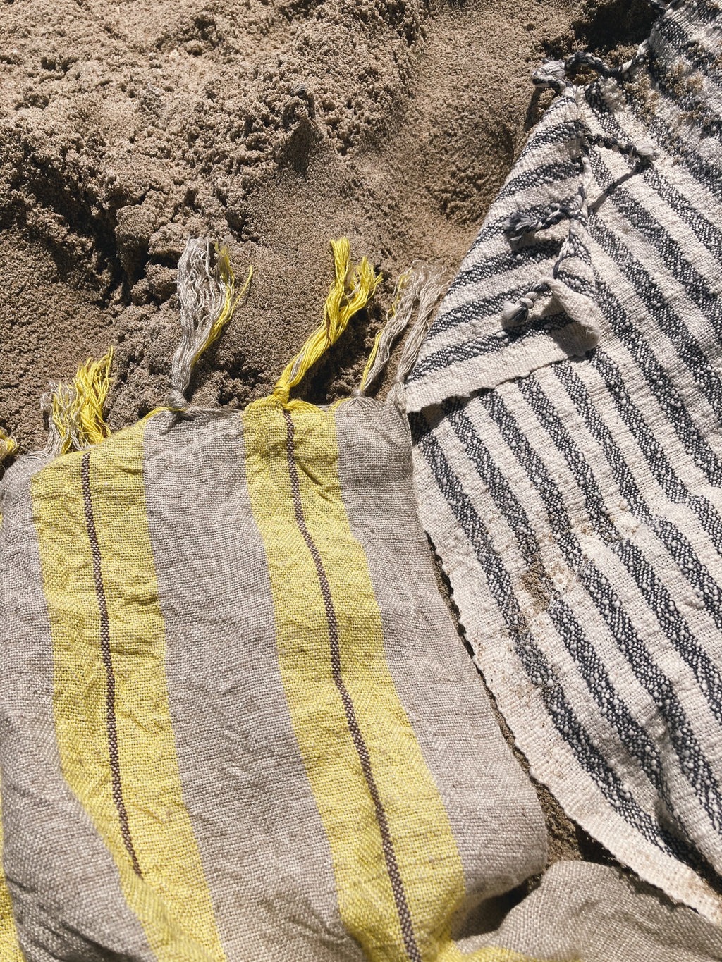 Abbas Cotton Linen Towel Eastern Woven