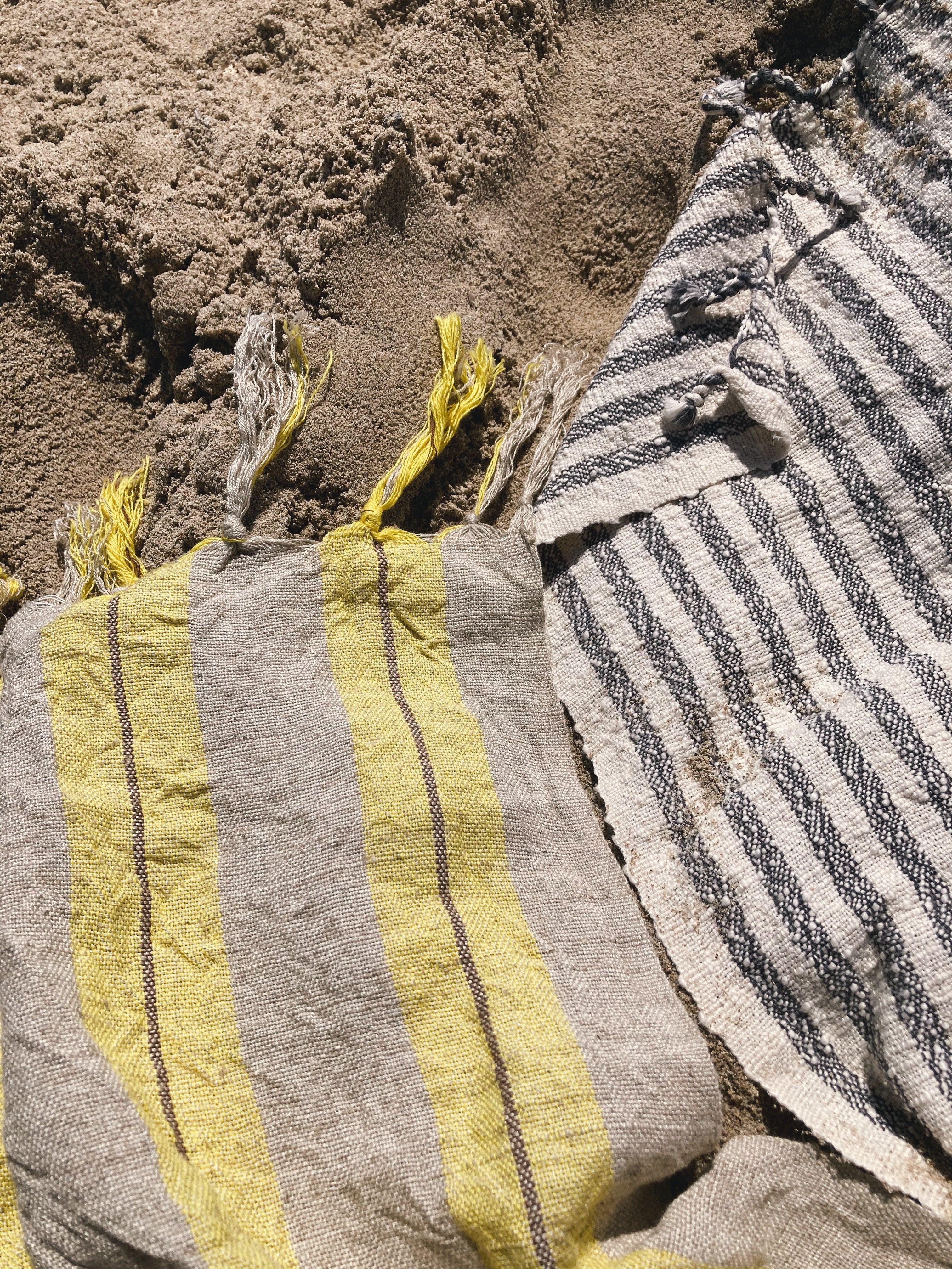 Abbas Cotton Linen Towel Eastern Woven