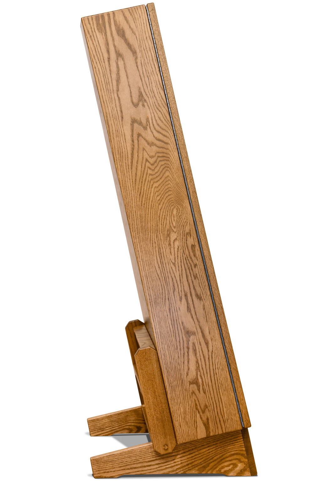 ClimaStand Triangle Humidor with Base - Red Oak with Golden Oak Stain Acoustic Remedy Cases