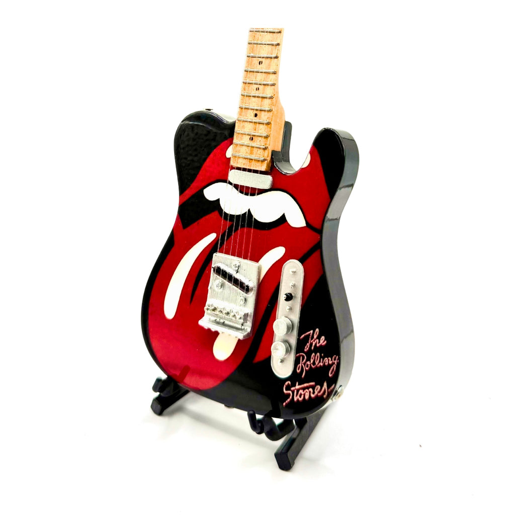 The Rolling Stones Icons Miniature Guitar Set The Mini Axe