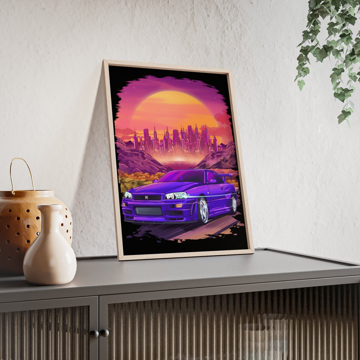 Nissan Skyline GT-R Poster Desksmith