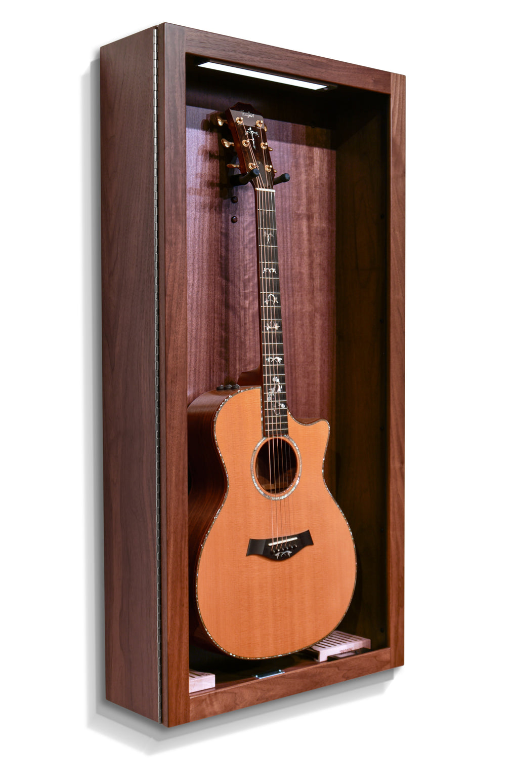 ClimaCase Rectangle Humidor - Walnut Acoustic Remedy Cases