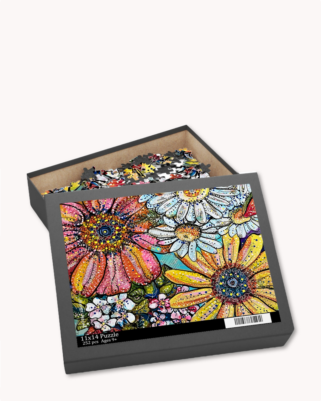 Flower Power Puzzle ( 120 - 500 Piece ) Heather Freitas