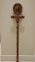 iamevibez Custom Wire Wrapped Tigers Eye Staff The Vibez Shop