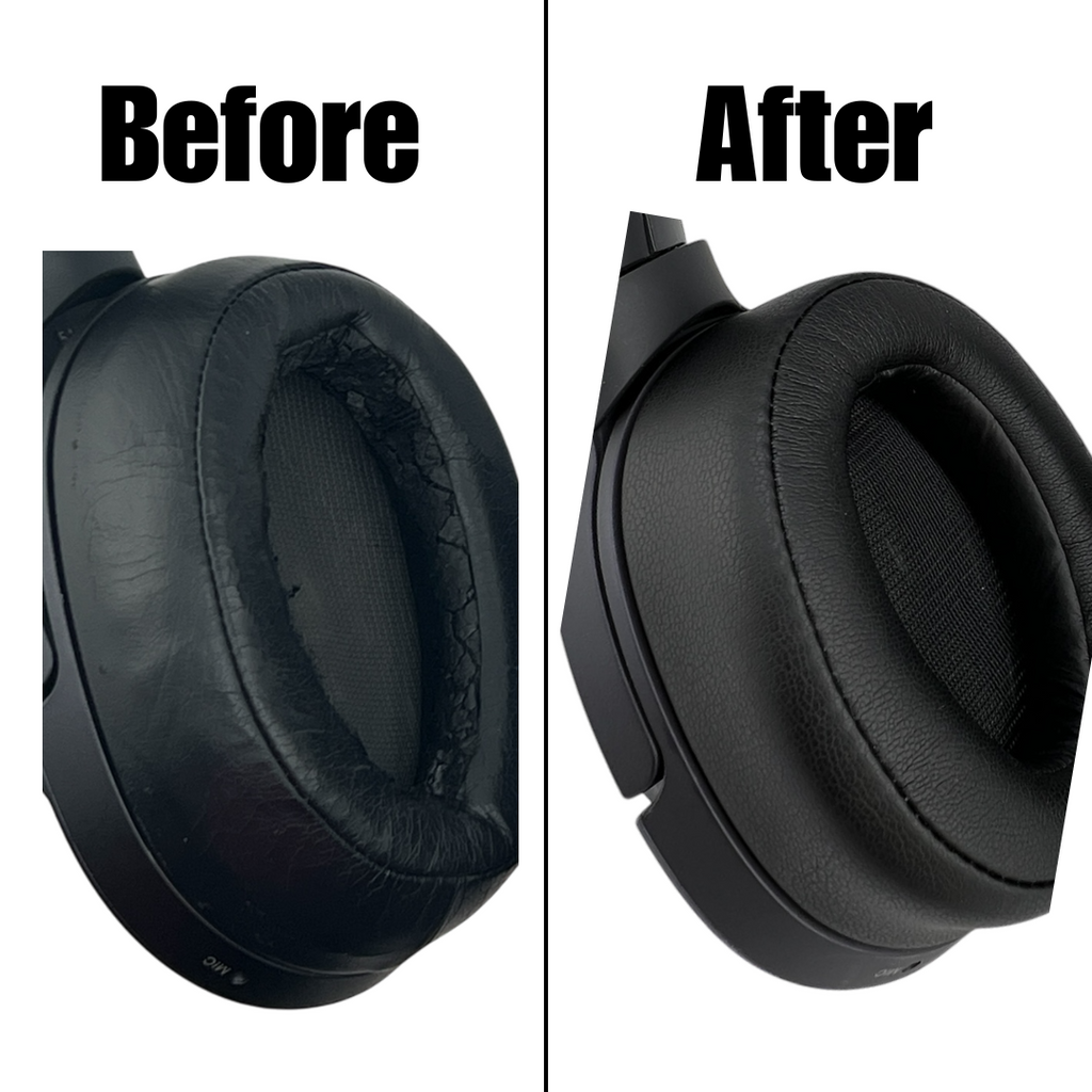 CS Replacement Ear Pad Cushions for Sony MDR-100ABN WH-H900N Headphones CentralSound