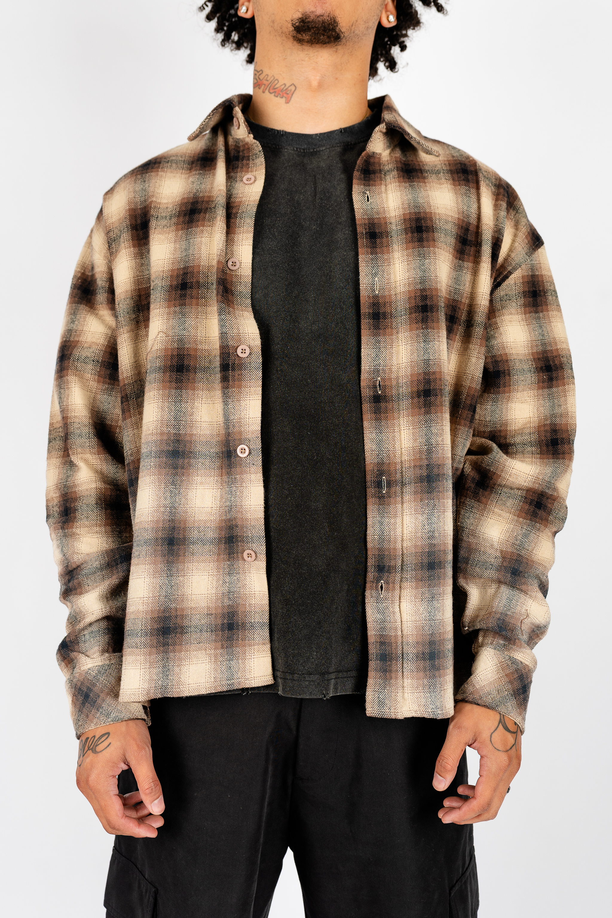 The Label Sun-Dried Flannel Superline