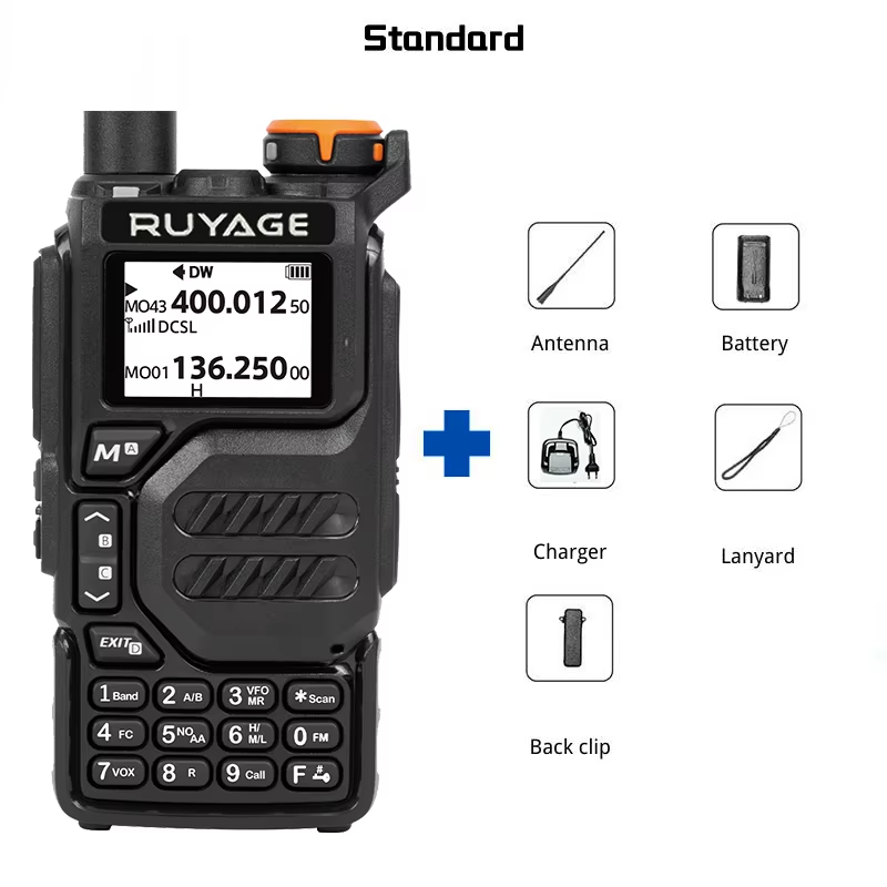 Ruyage Radio Analog Signal 5W Walkie-Talkie(UV3D) Ruyage Radio