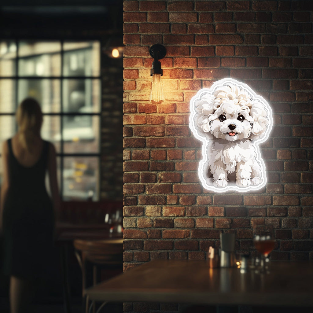 UV Printed Dog Neon Wall Art- LV0022 Liviqon.co