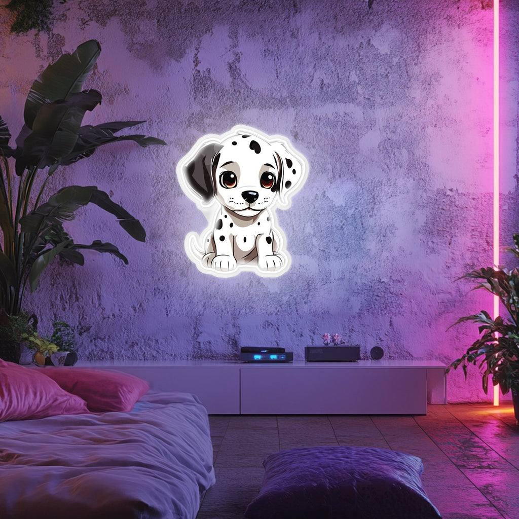 UV Printed Dog Neon Wall Art- LV0023 Liviqon.co