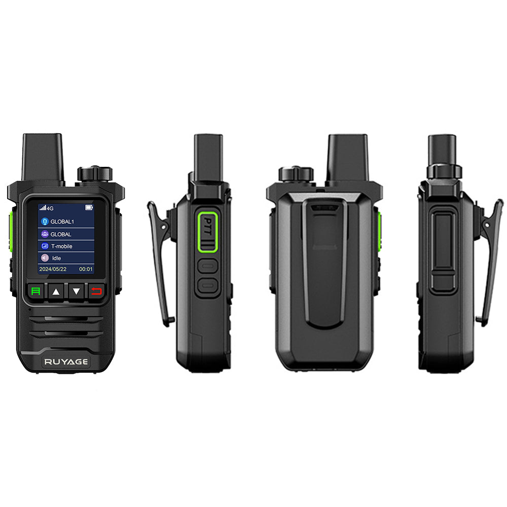 Ruyage X20 Nationwide Lte Two Way Radios Lifetime Free Unlimited Range Rechargeable Global 4g Poc,Portable Walkie Talkies Long Range for Adults Family Road Trip Truck Fleet 2 Pack Ruyage Radio