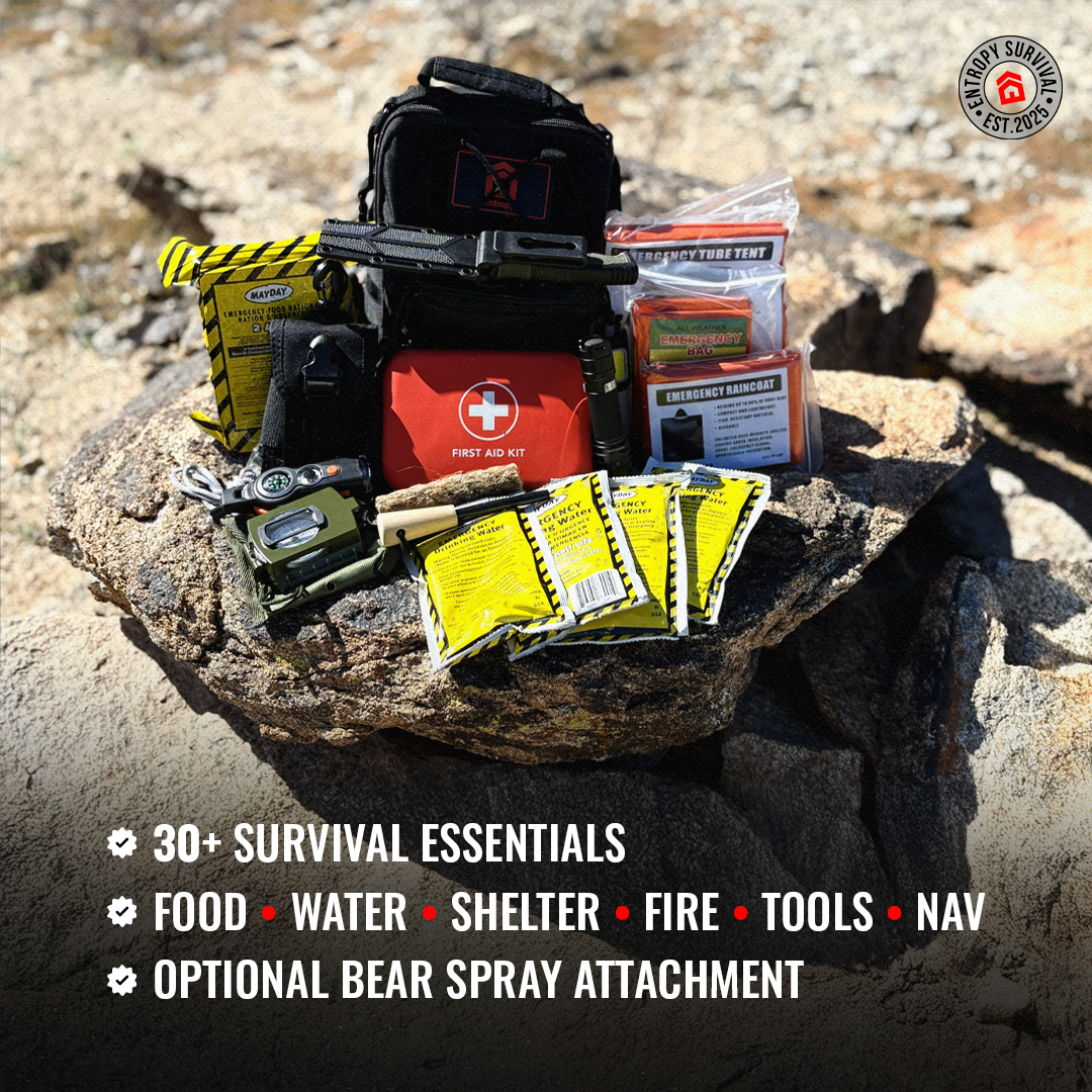 The Safe Trail 'Survive All' Go Bag Entropy Survival